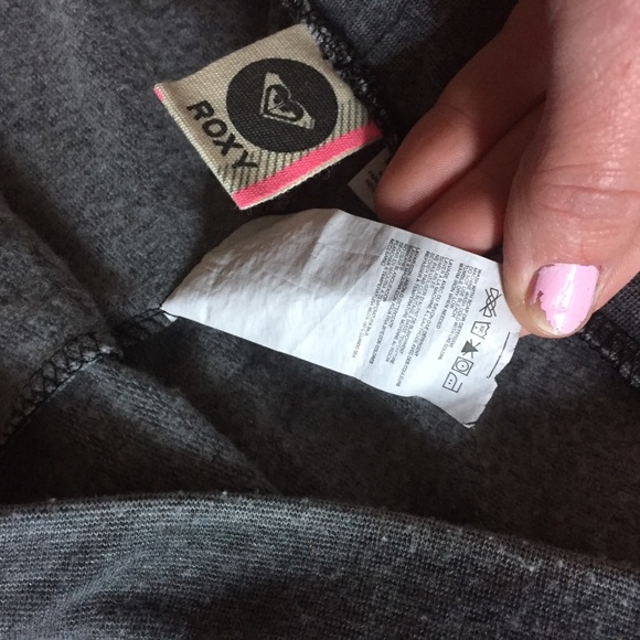 ROXY SURF BOHO STRETCH DISTR LOUNGE SHORTS CHARC M - Picture 7 of 7